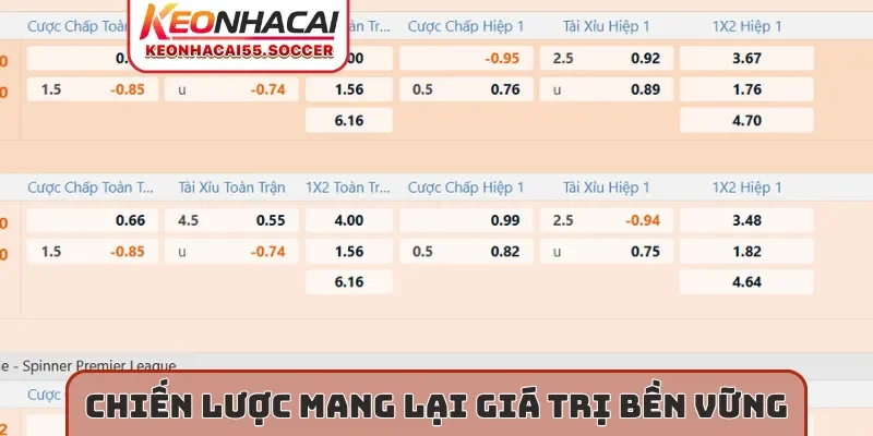 Chiến lược mang lại giá trị bền vững